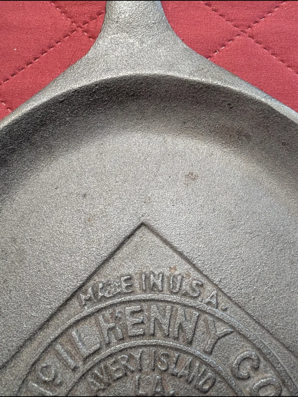 McIlhenny Co Tabasco Cast Iron Oval Skillet